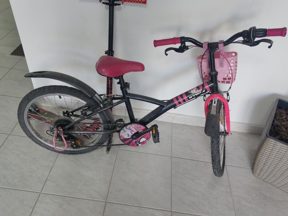 Bicicleta copii fete B twin decatlon