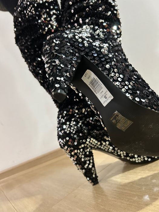 Нови! Паетени ботуши Miss Selfridge номер 41