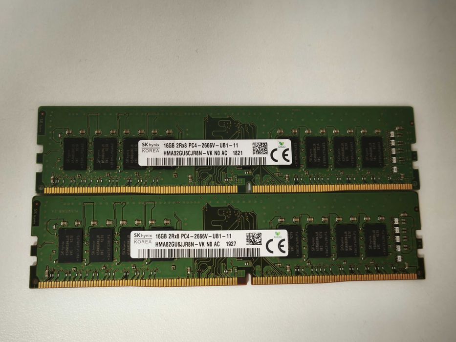 memorie ram ddr4 16gb 2666 mhz Samsung Hynix kingston micron