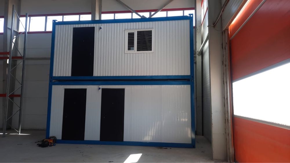 Модульное здание с лестницей