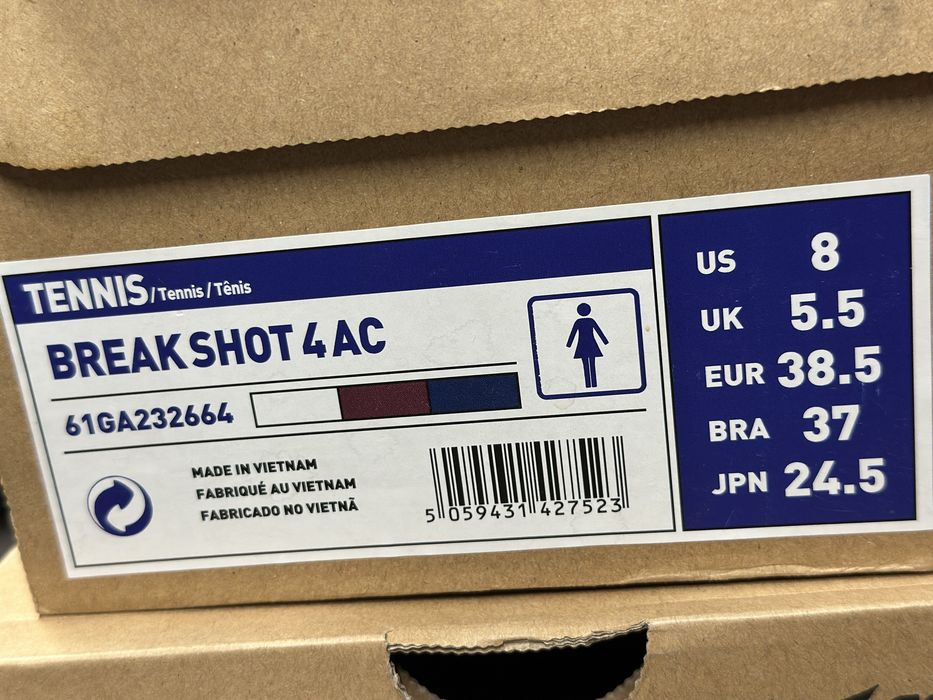 asics break shot 4 ac. (Marime 38.5)
