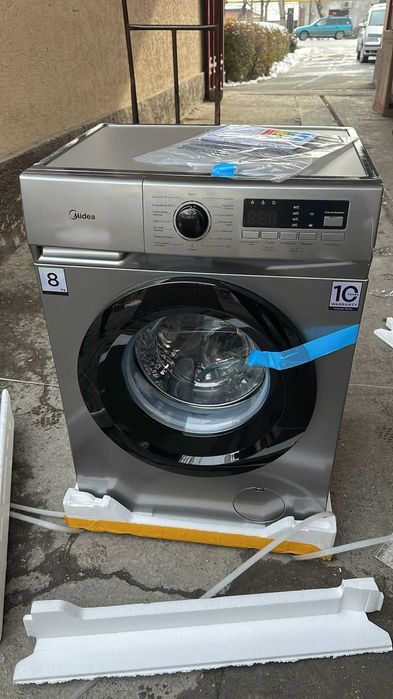 MFN03W80B/S-KZ/Стир.маш.фронтал Midea (УЦЕНКА)