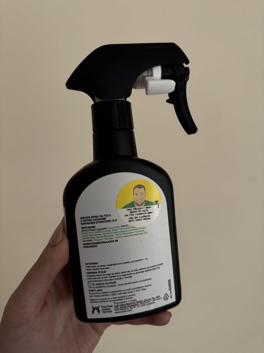 Lush Sticky Dates - спрей за тяло