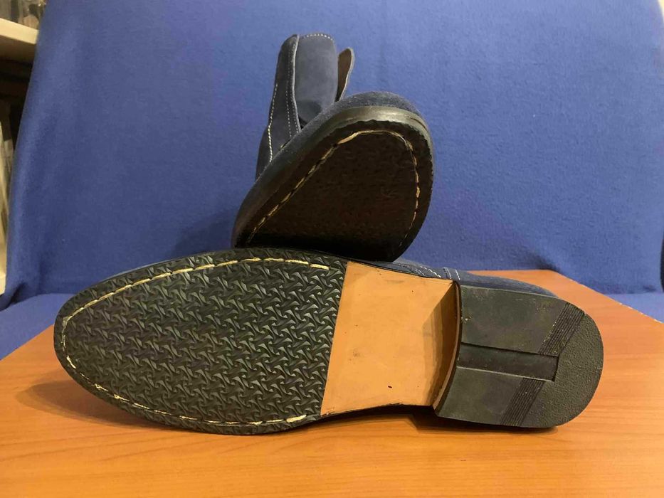 Обувки (Боти) от естествена кожа, унисекс, нови. 44 номер.
