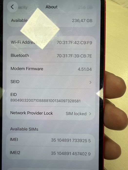 Iphone 14 pro 256 esim с проблем