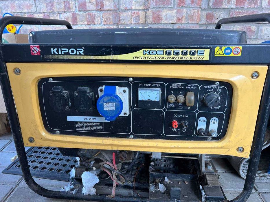 Продам генератор KIPOR 6500E