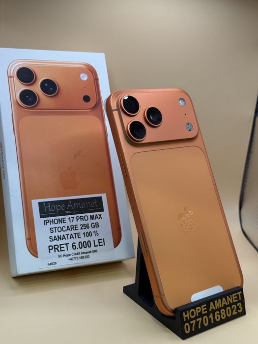Hope Amanet P7 Iphone 17 Pro Max 256 Gb