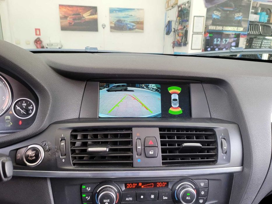 Навигация Android 14 8-ядрен 8GB RAM 128GB HDD BMW X3 F25 X4 F26 Андроид CIC NBT + Apple Carplay