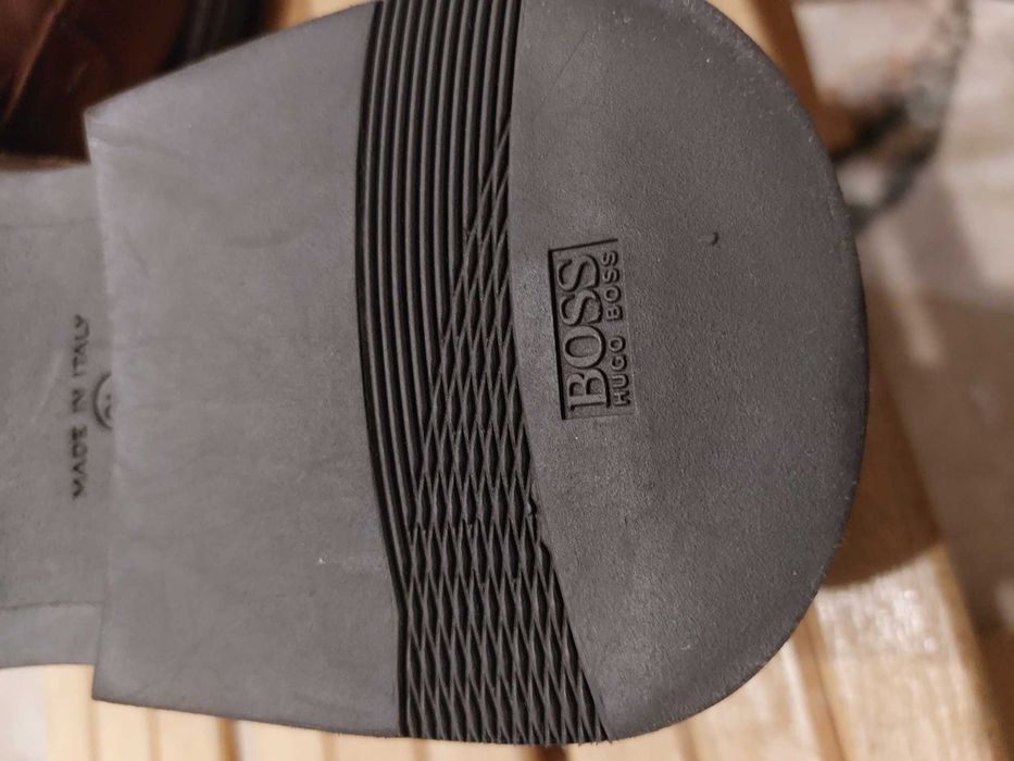 Мъжки кожени обувки HUGO BOSS,  англ. № 9 ⅟2 (EU 44)