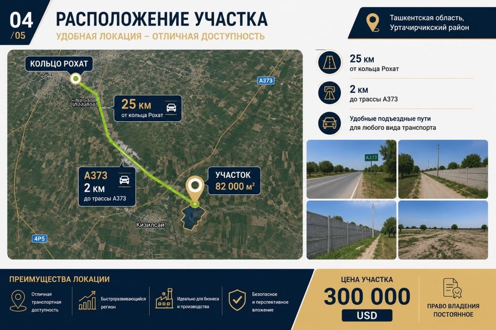 Продаётся 82 сотки земельного участка с кадастром Утрасарай район