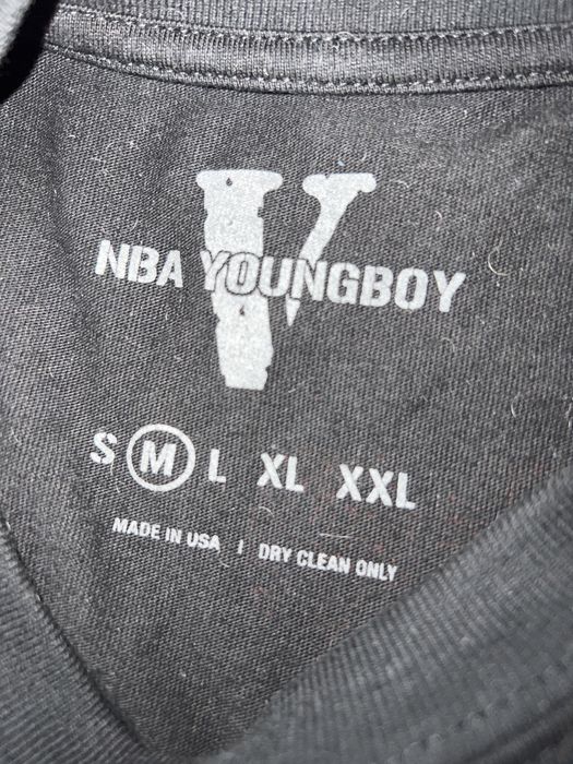 Tricou Vlone YoungBoy Negru