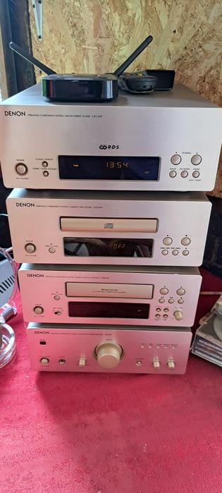 Качествена Hi-Fi система Denon D-F07 (4 компонента) – Отличен звук