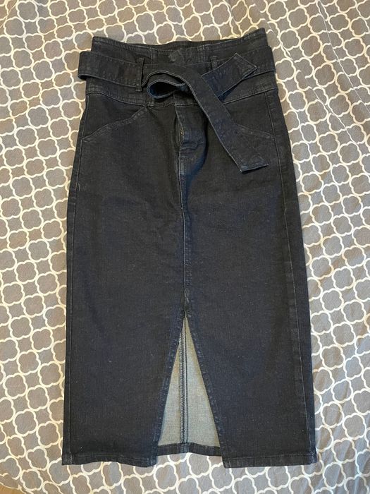 Дънкова официална пола Stradivarius