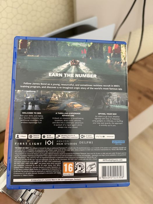 Ps5 игры агент 007