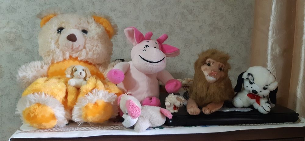 Мягкие игрушки, разные