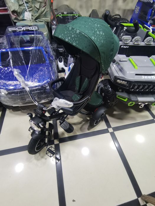 Новая велоколяска TURBO TRIKE модель MS-0755