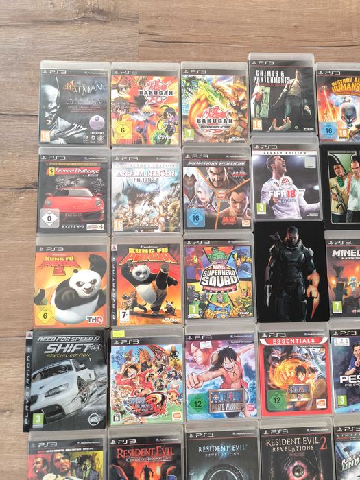 Игри за PS3 всяка 45лв Хари потър Четете описанието Майнкрафт