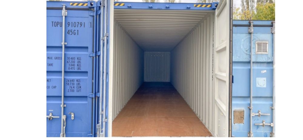 De inchiriat spatiu depozitare in container maritim 30 Mp