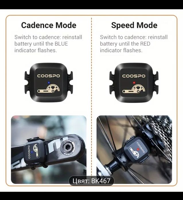 Сензор за скорост и каданс