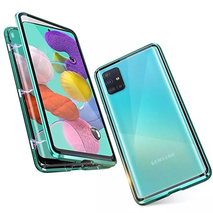 Двоен Магнитен Кейс за Samsung Galaxy A21s A41 A51 A71 A32 A52 S21FE