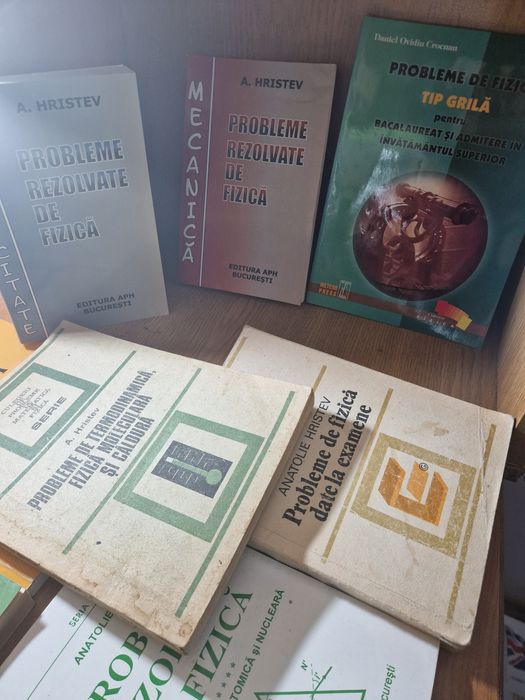 Pachet Admitere + Bac Fizica: Culegeri Probleme Rezolvate + Manuale