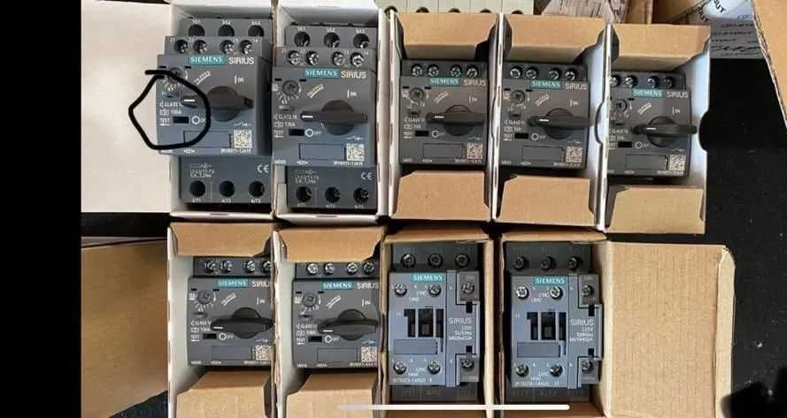 Выключатель двигателя Автоматический выключатель  SIEMENS 3rv