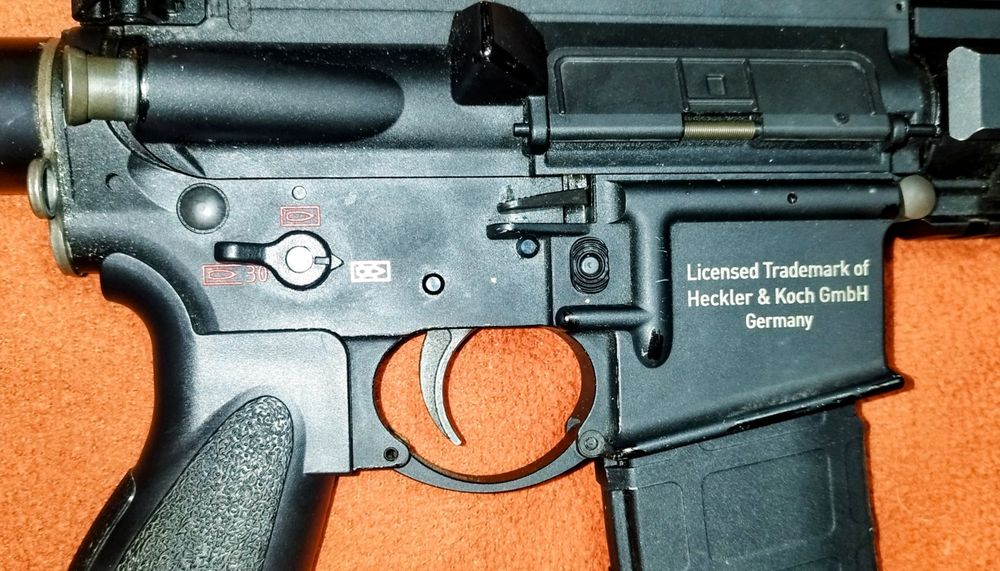 Airsoft pusca pe gaz HK416A5 Umarex Vfc