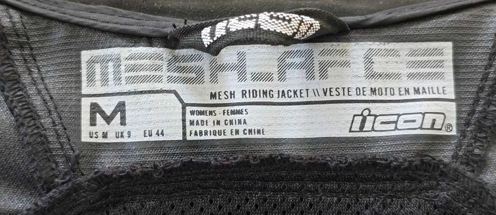 Лятно дамско мото яке Ikon Mesh