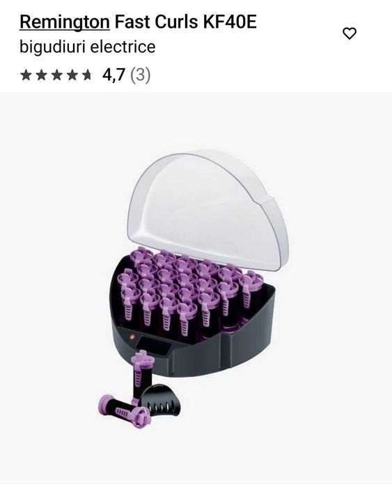 Vând trusă bigudiuri electrice Remington KF40E – Aproape noi – Bistrița