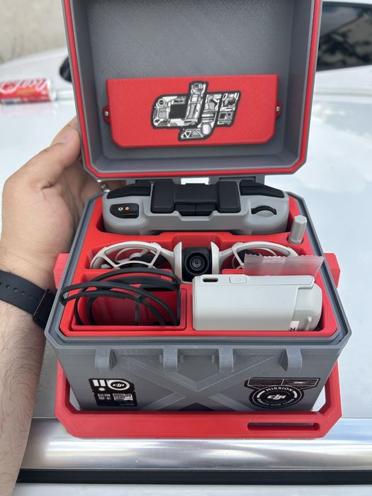Cutie transport cu helipad pentru dji neo 1 3d