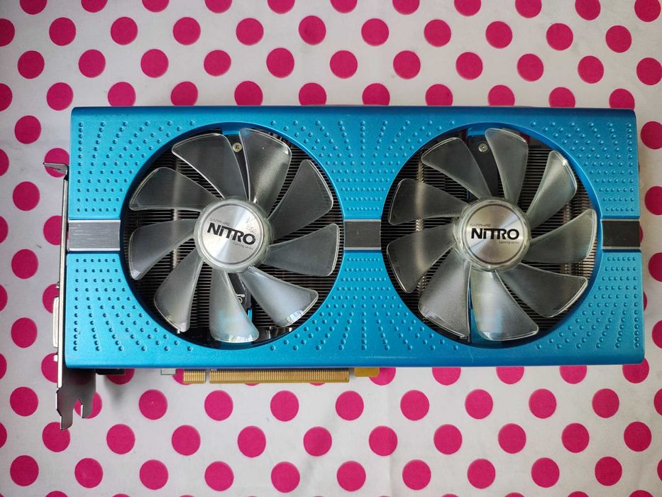 Placa video Sapphire Radeon RX 580 NITRO+ Special Edition 8GB GDDR5 256-bit.