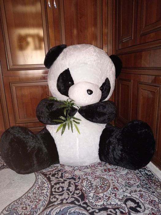 Panda igruwka yangi emblemalari bilan turbti umuman urunmagan