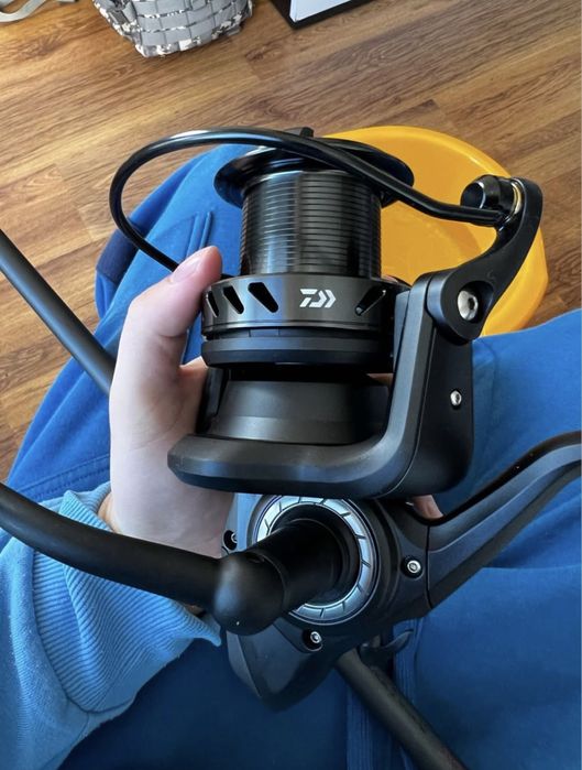 Шарански комплект Daiwa Black Widow – готов за риболов