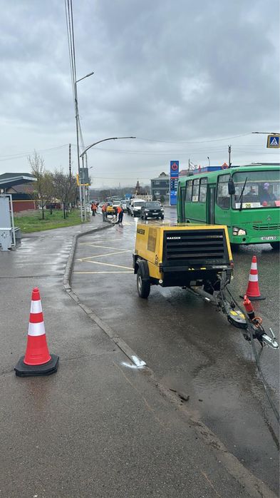 Услуги, аренды компрессора