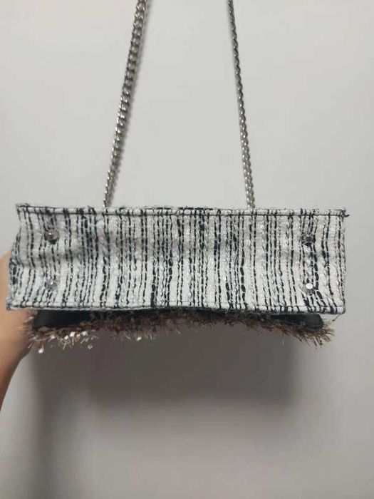 Geantă de umăr Zara, multicoloră