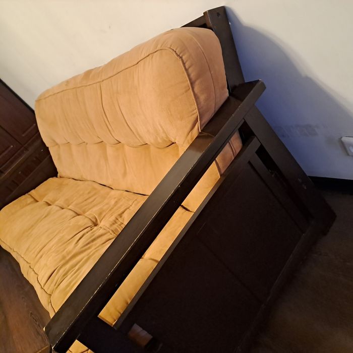 Диван натуральное дерево