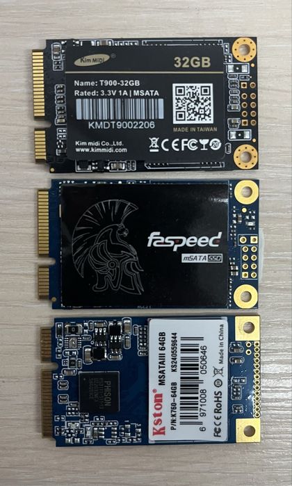 ssd mSata / ссд мсата / 32гб-64гб-128гб