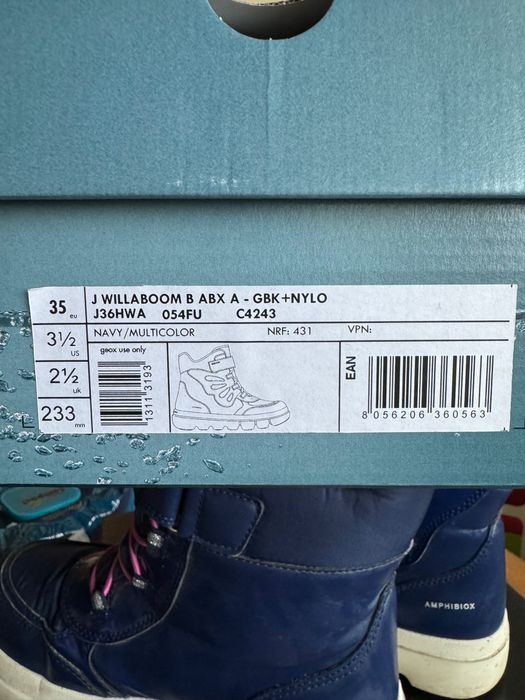 Geox ботуши за момиче