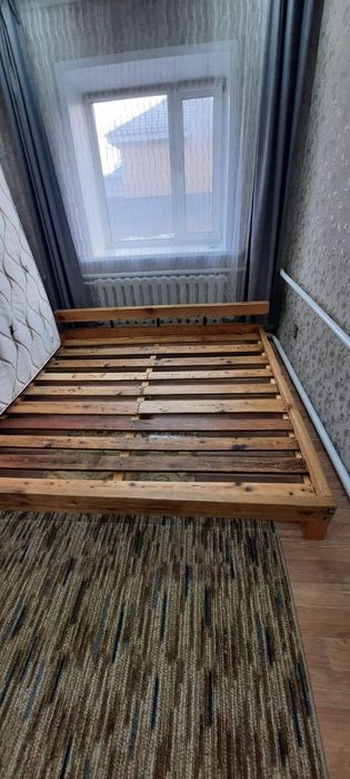 Кровать лофт деревянная.