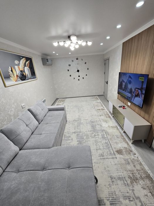 СВОЯ Чиланзар-13 1-2/1/5 Евро Нью-классика с Мебелью и техникой 62у.е.