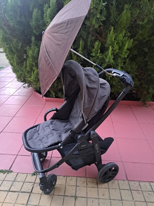 Само за Бургас - Бебешка количка и чадър