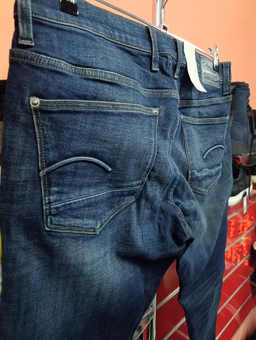 Оригинални дънки G-Star Raw Revend W34 , W36 нови мъжки скини фит