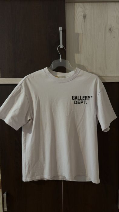 Tricou Gallery Dept. Hollywood CA Alb – Mărimea S