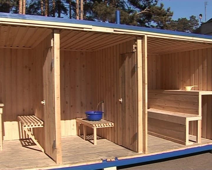 Баня вагончик фото Баня вагончик фото