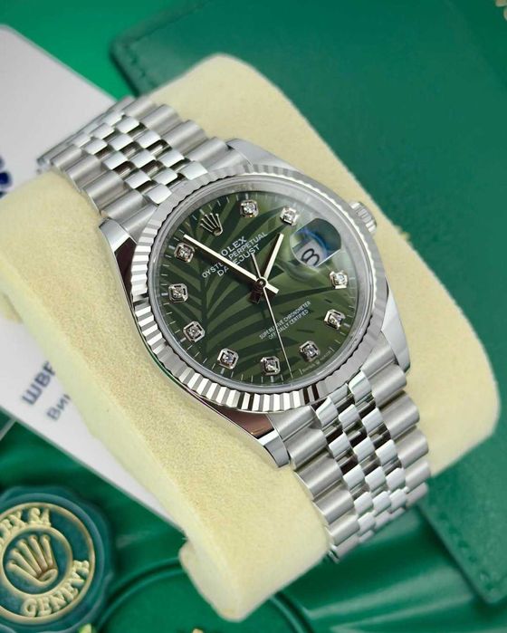 Дамски rolex datejust 36mm palm
