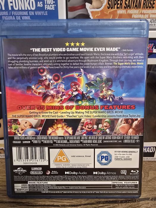 Blu Ray film Super Mario Bros Movie