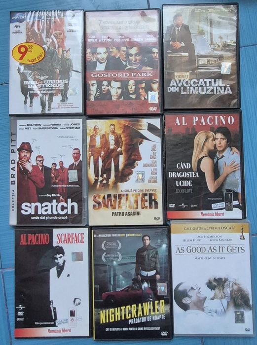 Dvd-uri cu filme + cd cu muzica