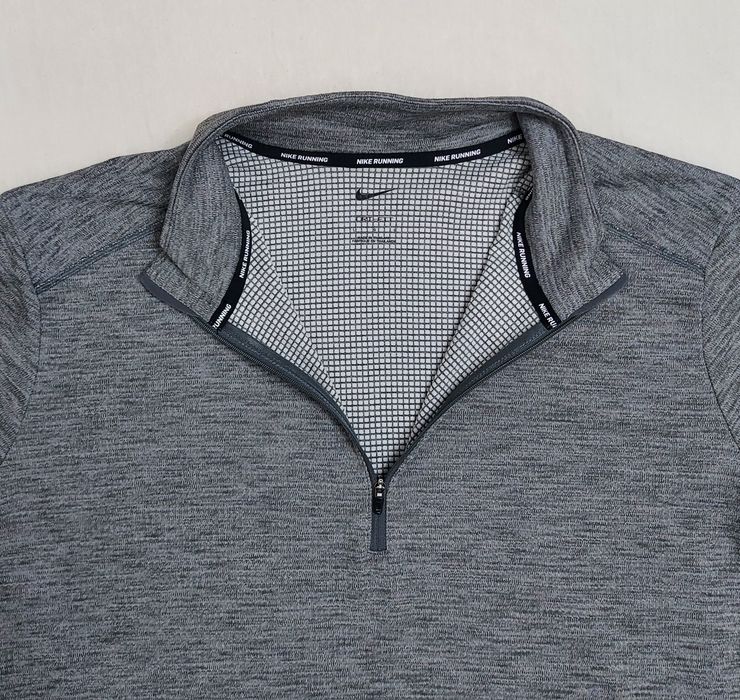 Bluza NIKE Running Dri - Fit cu fermoar scurt mărimea L (men)