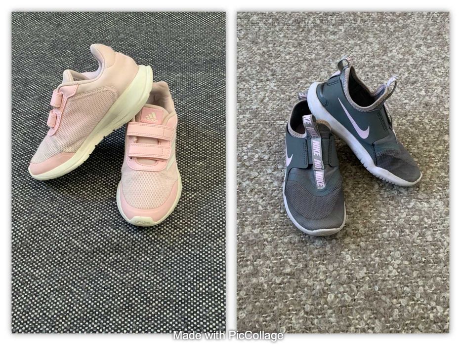 Маратонки за момиче Adidas - 32 номер & Nike - 31.5 номер,