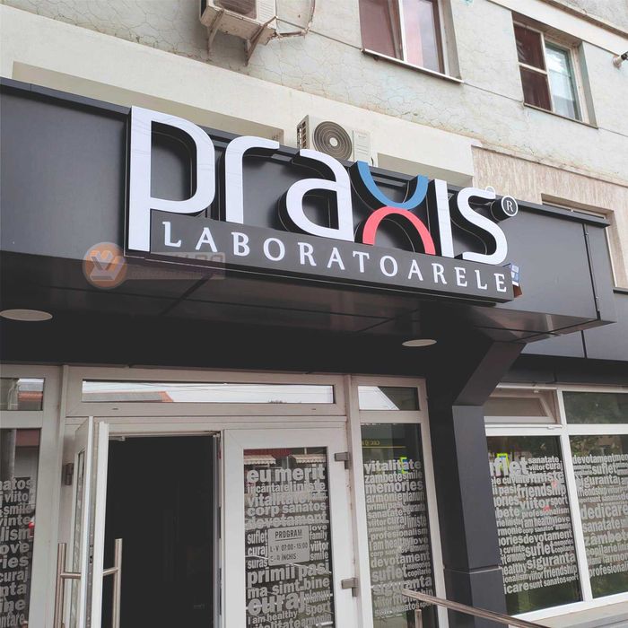 Litere Volumetrice Iluminate LED, Neiluminate